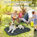 Miniatyrbilde 2 av 11: Vanntett sovematte for hunder med oppbevaringspose 80x70cm Black