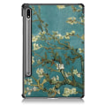 Miniatyrbillede 10 af 11: Trifoldet stativ Smart Taske til Samsung Galaxy Tab S7 FE/Tab S7 Plus/Tab S8+ Multicolor
