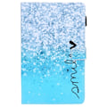 Miniatyrbilde 7 av 8: Flip-etui for Samsung Galaxy Tab A9 med PU-lær og mønster Multicolor