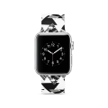 Miniatyrbild 1 av 5: Silicone klockrem för Apple Watch 4 40mm, 3/2/1 38mm - Triangle Pattern multifärg