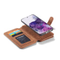 Miniatyrbild 4 av 11: CASEME Samsung Galaxy S20 Plus Retro läder plånboksfodral - Brun Brun