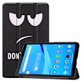 Pikkukuva 1 / 8: Kuvio Kolminkertainen jalustan kansi Lenovo Tab M7 - Don't Touch Me Black