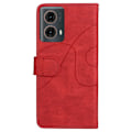 Miniatyrbilde 3 av 9: For Motorola Moto G85 KT Series-1 To-fargets Red