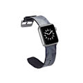 Pikkukuva 2 / 5: Silicone Watchband for Apple Watch 4 40mm, Series 3 / 2 / 1 38mm - Grey Triangle Multicolor
