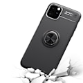 Miniatyrbillede 3 af 11: iPhone 11 Finger Ring Kickstand (Built-in Metal Sheet) Case Black