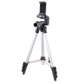 Pikkukuva 1 / 5: Adjustable Tripod Holder with Phone Clamp, Clamp Width: 57-83mm Silver