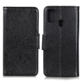 Miniatyrbillede 1 af 8: Nappa Texture Split Wallet Stand Cover for Google Pixel 5a Black