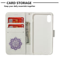 Pikkukuva 5 / 5: Imprint Dream Catcher Wallet Case for iPhone XS Max - Purple