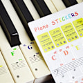 Miniatyrbild 2 av 6: Piano Klaviatur Orgel Keyboard märken för 88/61/49/37 tangenter multifärg