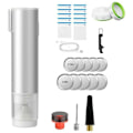 Miniatyrbilde 1 av 9: Vacuum Sealer Food Saver-maskin med LED-skjerm for krukker/oppbevaringsposer Silver one size
