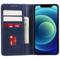 Miniatyrbild 3 av 7: Plånboksställ Telefon Fodral Skal för iPhone 15 Pro Max - Blå Blå