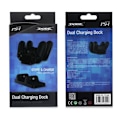Miniatyrbillede 6 af 6: DOBE Dual Charging Dock Station for PS4 Wireless Controllers Black