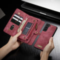 Pikkukuva 7 / 11: Samsung Galaxy S21+ (Plus) CASEME 2-in-1 Detachable - Red Red