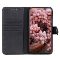 Miniatyrbilde 3 av 8: KHAZNEH Lommebok Stativveske For Motorola Moto E22 4G / E22i 4G Black