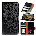 Miniatyrbillede 1 af 6: Nappa Texture Pung Taske til Samsung Galaxy Xcover 4s/4 - Sort Black