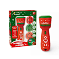 Pikkukuva 1 / 5: Christmas Star Projection Light Night Light Flashlight - Red Red
