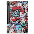 Miniatyrbilde 2 av 9: Tri-fold Smart-etui med stativ for Samsung Galaxy Tab S10+ (S10 Plus) Multicolor