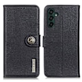 Pikkukuva 1 / 7: KHAZNEH Vintage lompakkokotelo Samsung Galaxy A25 Black