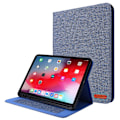 Miniatyrbillede 1 af 7: Til iPad Air 13 (2024) Tabletetui Dækstofstruktur - Blå Blue