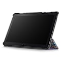 Miniatyrbild 6 av 8: Tri-fold Fodral till Lenovo Tab P10 - Colorful Leaves multifärg