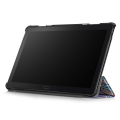 Pikkukuva 6 / 8: Tri-fold Stand Cover for Lenovo Tab P10 - Colorful Leaves Multicolor