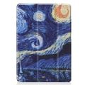 Pikkukuva 3 / 8: Apple iPad 10.2 2021/2020/2019 Kuvio PU-kolminkertainen teline -tablettikotelo - abstrakti Multicolor