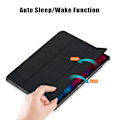 Miniatyrbillede 5 af 9: Trifoldet stativdæksel til Lenovo Tab P11 Pro TB-J706F - Sort Black