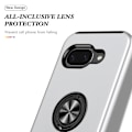 Miniatyrbillede 2 af 7: Til Google Pixel 9A Fingerring Kickstand Hybrid Taske Silver