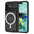 Pikkukuva 1 / 5: iPhone 16 kannettavalle laturikotelolle 7000 mAh PowerBank, joka on yhteensopiva MagSafen kanssa Transparent