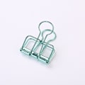 Pikkukuva 5 / 11: 3 Pcs Hollow Metal Binder Clips Home Office Paper Holder Small - Mixed Colours Gold
