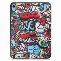 Miniatyrbillede 9 af 10: Trifoldet stativetui til iPad 10.9 (2022) Tabletcover - Graffiti Multicolor