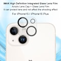 Miniatyrbillede 2 af 6: IMAK Til iPhone 15 / 15 Plus Integreret Kamerlinsefilm Hærdet Glas Transparent