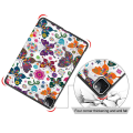 Pikkukuva 6 / 11: iPad Pro 11:lle 2021/2020 Kolmintaitettava jalustan tablettikotelo - Butterfly Multicolor