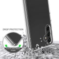 Miniatyrbilde 3 av 6: TPU + Akryl Anti-Fall Telefondeksel for Samsung Galaxy A14 5G Transparent