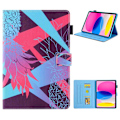 Miniatyrbillede 1 af 6: Til iPad 10.9 (2022) Tabletetui Cover Foldbart stativ - Rød Ananas Red
