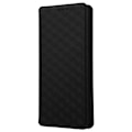 Miniatyrbillede 7 af 7: Rhombus tegnebog taske til Samsung Galaxy A14 5G/4G - Sort Black