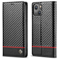 Miniatyrbillede 1 af 5: LC.IMEEKE Pung Taske til iPhone 15 Plus - Sort Black