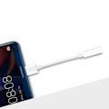 Miniatyrbild 3 av 5: HUAWEI CM20 USB-C till 3.5mm Audio Adapter Vit