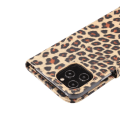 Miniatyrbild 2 av 7: iPhone 12 Pro Max Plånboksfodral Fodral Leopard - Brun Brun
