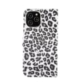 Pikkukuva 3 / 7: Leopardikuvioinen lompakkokansi iPhone 12/12 Prolle White