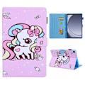Miniatyrbild 1 av 8: Samsung Galaxy Tab A9 Vikbart fodral korthållare - Candy Horse multifärg