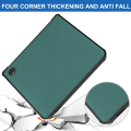Pikkukuva 4 / 9: Kobo Libra Colour Kotelo PU Nahka + TPU E-Reader Suoja Green