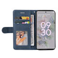 Miniatyrbild 5 av 9: KT Plånboksfodral till Google Pixel 6a 5G - Blå Blå
