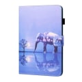Miniatyrbilde 2 av 7: For iPad 10.2 (2021)/(2020)/(2019) Sammenleggbart dekselstativ - Elefant Multicolor