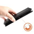 Pikkukuva 4 / 7: Wallet Stand Flip -puhelinkotelo Redmi 10C: lle - musta Black