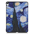 Miniatyrbilde 7 av 8: Etui for iPad Air 11 (2024) - Tri-fold Stativ Tablettdeksel - Maleri Multicolor