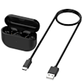 Miniatyrbilde 1 av 7: Jabra Elite 8 / Elite 8 Activ Ørepropper Ladeboks Ladeledning Black