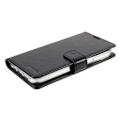 Pikkukuva 11 / 11: MERCURY GOOSPERY Blue Moon Wallet Case iPhone 13 Mini Black Black