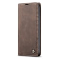 Pikkukuva 1 / 11: CASEME Retro Lompakkokotelo iPhone 14 Pro Max - Tummanruskea Brown