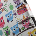 Miniatyrbild 7 av 8: Microsoft Lumia 650 Plånboksfodral - Various Owls Svart